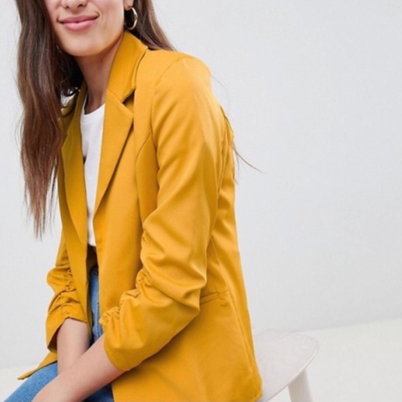Jules & Leopold Jackets & Blazers - Jules and Leopold Mustard Yellow Blazer